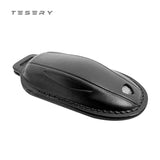 FACIA Handmade Leather Keychain for Tesla Model 3/Y