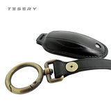 FACIA Handmade Leather Keychain for Tesla Model 3/Y