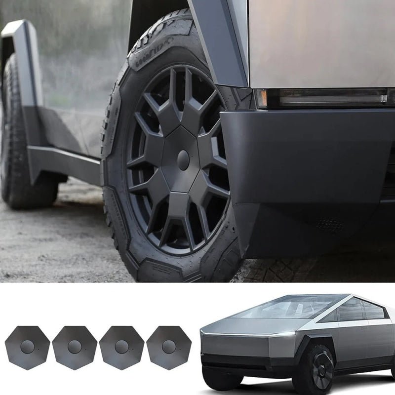FACIA Center Hub Caps for 20 inches Cyber Wheels for Cybertruck