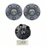 FACIA Hub Center Caps for Tesla Model 3 Highland (2024+) 18 inches Photon Wheels Threaded Style Tesery