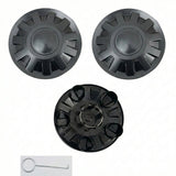 FACIA Hub Center Caps for Tesla Model 3 Highland (2024+) 18 inches Photon Wheels Threaded Style Tesery