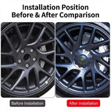 FACIA Hub Center Caps for Tesla Model 3 Highland (2024+) 18 inches Photon Wheels Threaded Style Tesery