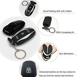 FACIA Premium Silicone Tesla Key Fob Cover Embossed Buttons Model S Design Waterproof