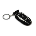 FACIA Premium Silicone Tesla Key Fob Cover Embossed Buttons Model S Design Waterproof
