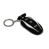FACIA Premium Silicone Tesla Key Fob Cover Embossed Buttons Model S Design Waterproof