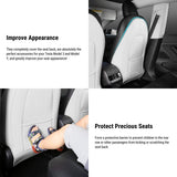 FACIA Lattice Leather Seat Back Protector for Tesla Model 3 and Model Y