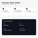 FACIA LCD Rotary Control Dock for Tesla Model 3 and Model Y