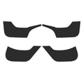 FACIA Leather Anti-kick Mat Sticker Interior Anti-Dirt Protector for Tesla Model 3 (4PCS)