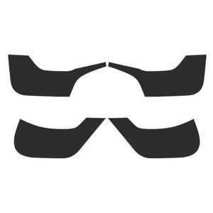 FACIA Leather Anti-kick Mat Sticker Interior Anti-Dirt Protector for Tesla Model 3 (4PCS)