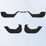 FACIA Leather Anti-kick Mat Sticker Interior Anti-Dirt Protector for Tesla Model 3 (4PCS)