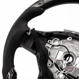 FACIA LED Carbon Fiber Steering Wheel with Lights for Tesla Model 3 / Y Style 4