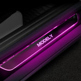 FACIA LED Colorful Lights Illuminated Door Sills for Tesla Model Y/3/S/X