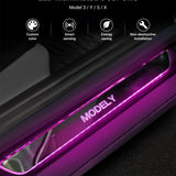 FACIA LED Colorful Lights Illuminated Door Sills for Tesla Model Y/3/S/X