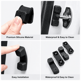 FACIA Magnetic Silicone Door Latch Dampers for Model 3 / Y (4-Pack)