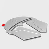 FACIA 3D Metal Frunk Logo Badge Overlay Aluminum Alloy 3 Colors Model 3/Y