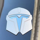 FACIA 3D Metal Frunk Logo Badge Overlay Aluminum Alloy 3 Colors Model 3/Y