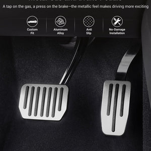FACIA Metal Gas And Brake Pedal for Tesla Model S/X 2017-2021