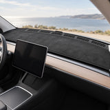 FACIA Microfiber Dashboard Cover for Tesla Model 3 and Model Y
