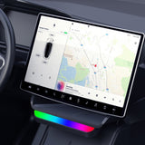 FACIA Model 3 Highland / New Model Y Under Screen Storage Box Center Console Organizer With Ambient Lighting