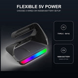 FACIA Model 3 Highland / New Model Y Under Screen Storage Box Center Console Organizer With Ambient Lighting