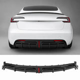 FACIA Model 3 Highland Real Carbon Fiber Rear Diffuser Tesery
