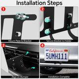 FACIA Model 3 Highland US Standard License Plate Holder Aluminum Bracket