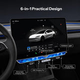 FACIA Model 3 Highland/Model Y Juniper Under Screen Crystal Dock  3-in-1 Ambient Light, Aromatherapy and USB Fast Charging