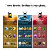 FACIA Model 3 Highland/Model Y Juniper Under Screen Crystal Dock  3-in-1 Ambient Light, Aromatherapy and USB Fast Charging