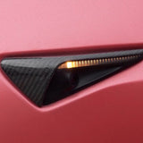FACIA Side Camera Turn Signal Cover for Model 3/S/Y/X Carbon Fiber Exterior Mods