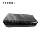 FACIA TESERY Model Y / 3 Armrest Cover Dry Carbon Fiber Interior Mods