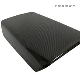 FACIA TESERY Model Y / 3 Armrest Cover Dry Carbon Fiber Interior Mods