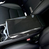 FACIA TESERY Model Y / 3 Armrest Cover Dry Carbon Fiber Interior Mods