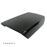 FACIA TESERY Model Y / 3 Armrest Cover Dry Carbon Fiber Interior Mods