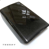 FACIA TESERY Model Y / 3 Armrest Cover Dry Carbon Fiber Interior Mods