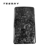 FACIA TESERY Model Y / 3 Armrest Cover Dry Carbon Fiber Interior Mods