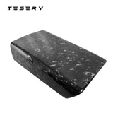 FACIA TESERY Model Y / 3 Armrest Cover Dry Carbon Fiber Interior Mods