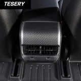 FACIA Model 3 / Y Backseat Air Vent Cap Cover Carbon Fiber Interior Mods