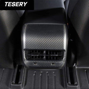 FACIA Model 3 / Y Backseat Air Vent Cap Cover Carbon Fiber Interior Mods