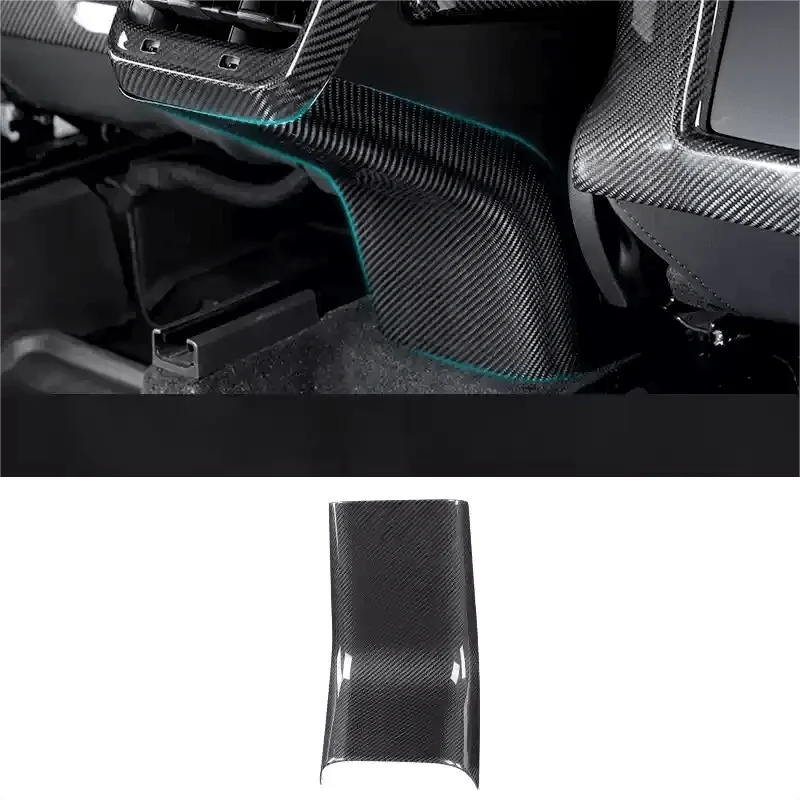 FACIA Model 3 / Y Backseat Center Console Base Cap Carbon Fiber Interior Mods