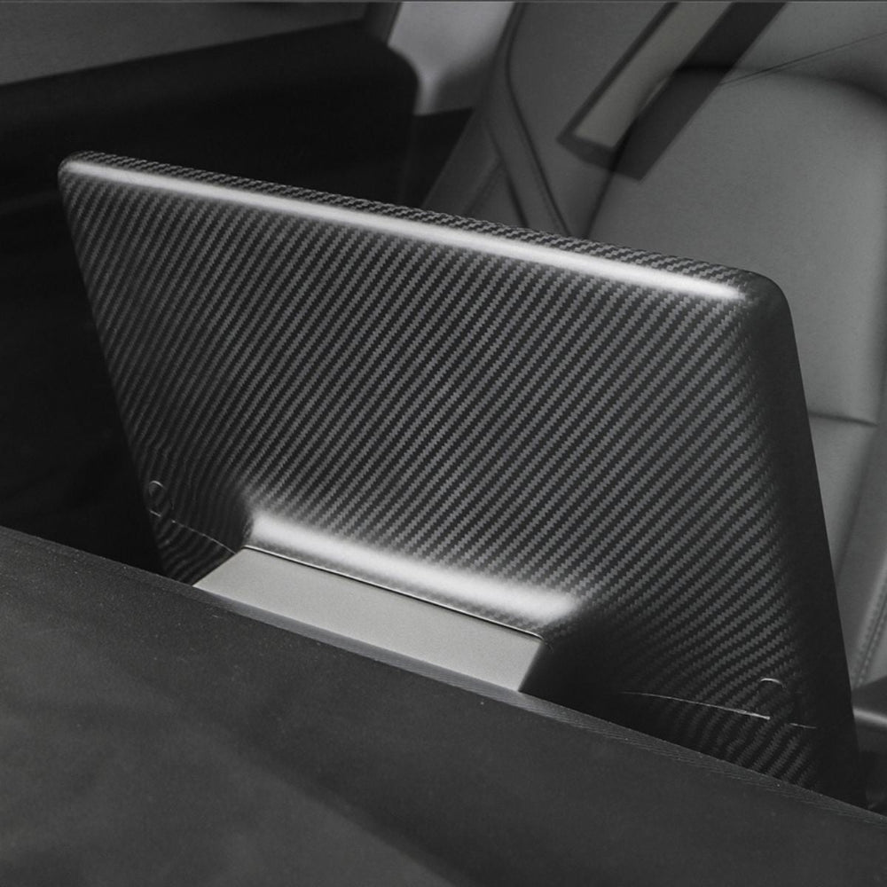 FACIA Model 3 / Y Display Cover Dry Carbon Fiber Interior Mods
