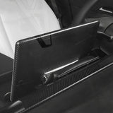 FACIA Model 3 / Y Display Cover Dry Carbon Fiber Interior Mods