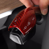 FACIA TESERY Model 3 / Y Turn Signal Stalk Cover Dry Carbon Fiber Interior Mods