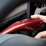 FACIA TESERY Model 3 / Y Turn Signal Stalk Cover Dry Carbon Fiber Interior Mods