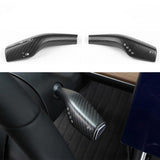 FACIA TESERY Model 3 / Y Turn Signal Stalk Cover Dry Carbon Fiber Interior Mods