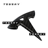FACIA Model 3 / Y Steering Wheel Logo Cover Carbon Fiber Interior Mods