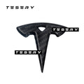 FACIA Model 3 / Y Steering Wheel Logo Cover Carbon Fiber Interior Mods