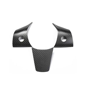FACIA Model 3 / Y Steering Wheel Middle Trim Cover Carbon Fiber Interior Mods