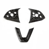 FACIA Model 3 / Y Steering Wheel Middle Trim Cover Carbon Fiber Interior Mods