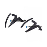 FACIA Model 3 / Y T Logo Overlay Front and Rear Real Carbon Fiber Exterior