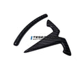 FACIA Model 3 / Y T Logo Overlay Front and Rear Real Carbon Fiber Exterior